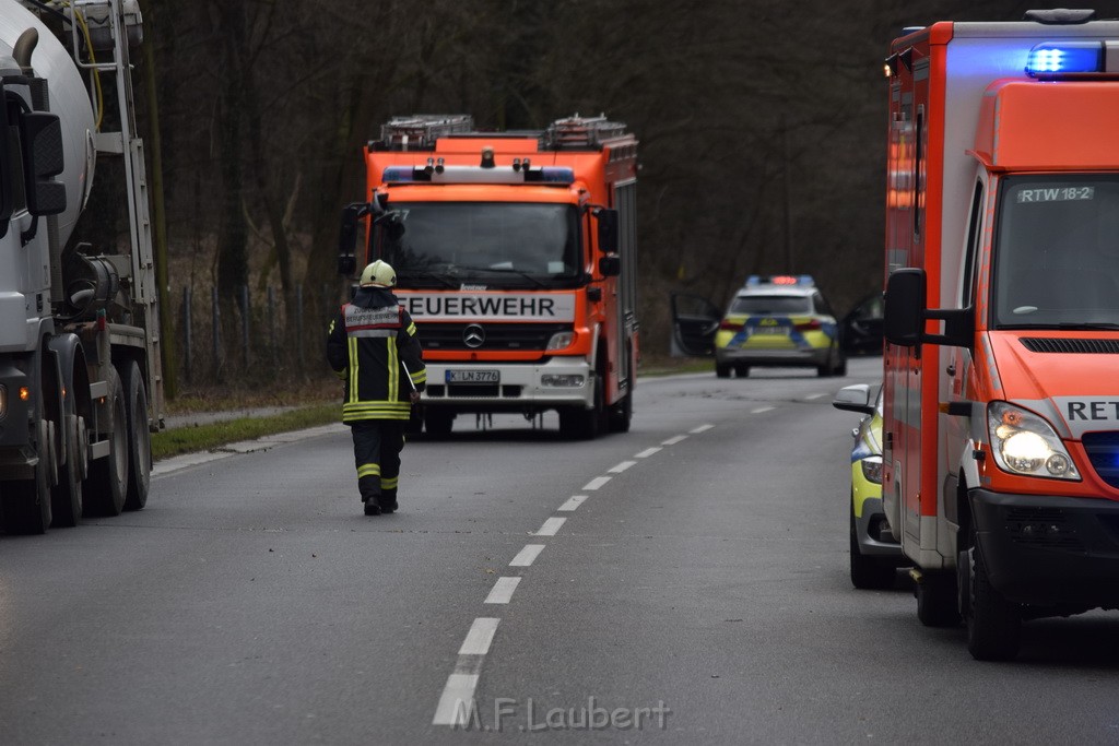 Schwerer VU Krad Pkw Koeln Porz Eil Grengeler Mauspfad P044.JPG - Miklos Laubert